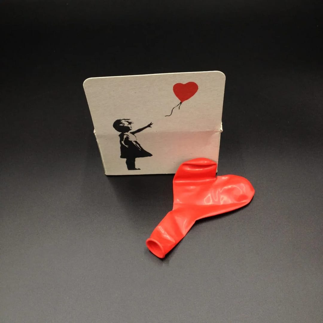 Banksy "One Red Baloon" Moco Museum - immagine 3