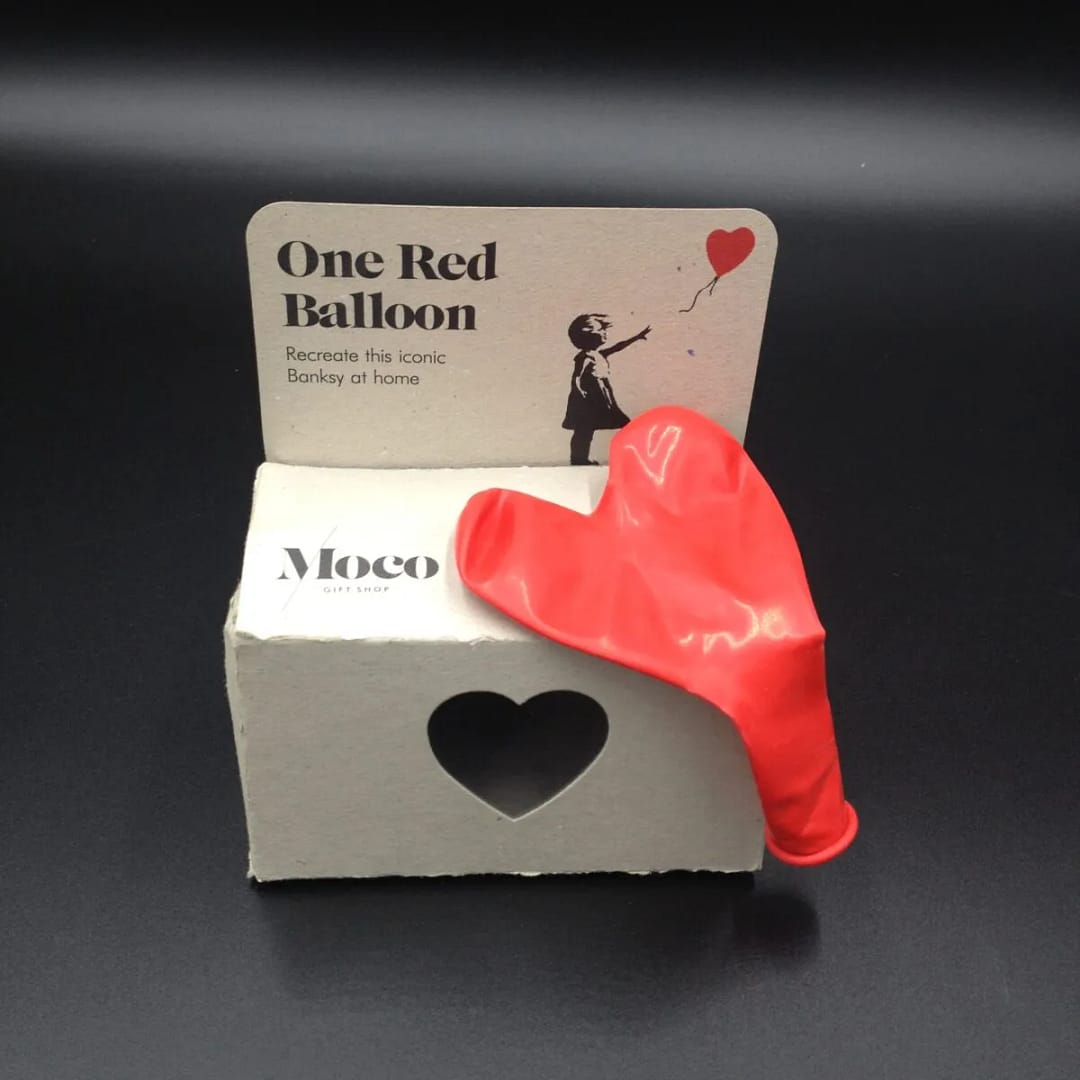 Banksy "One Red Baloon" Moco Museum - immagine 4