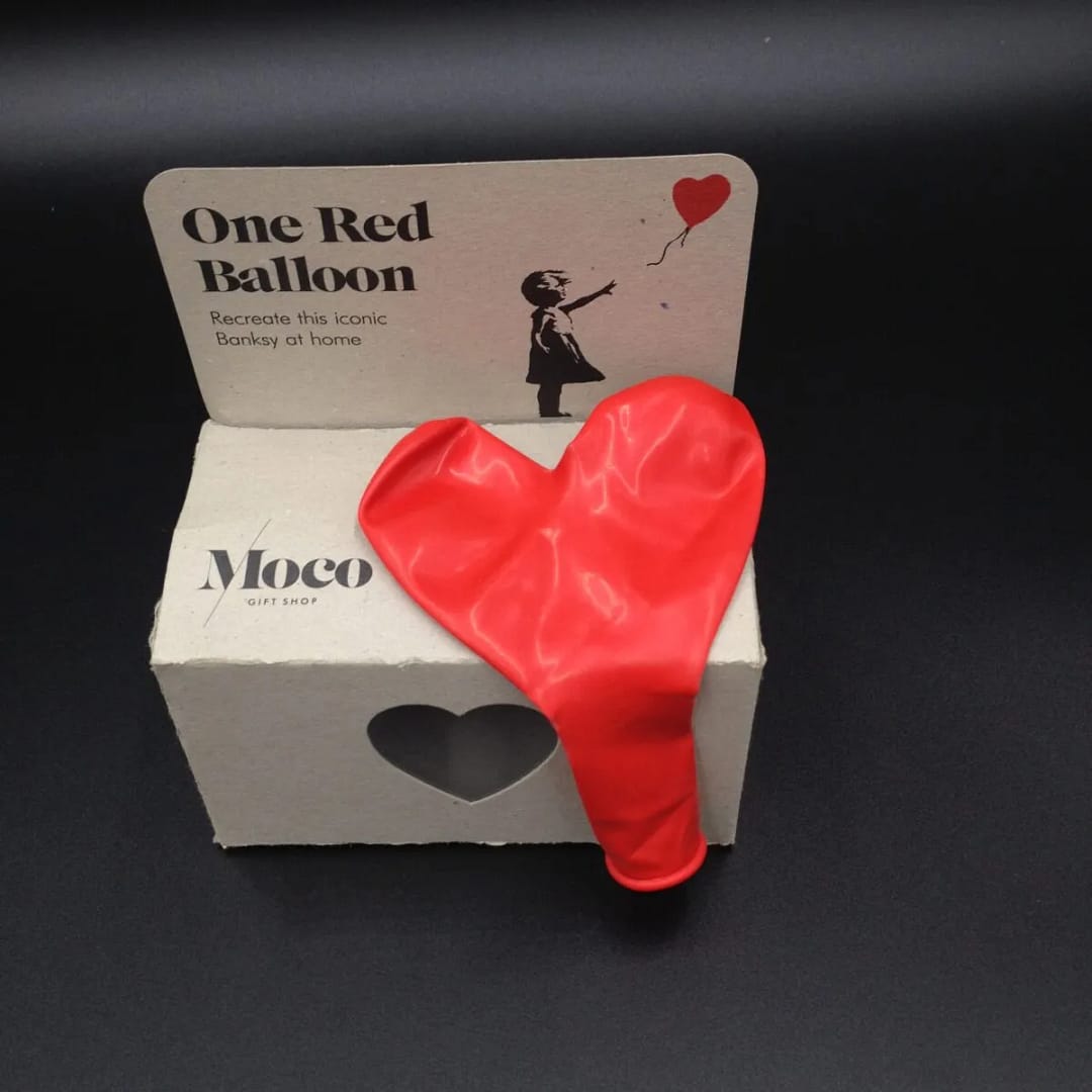 Banksy "One Red Baloon" Moco Museum