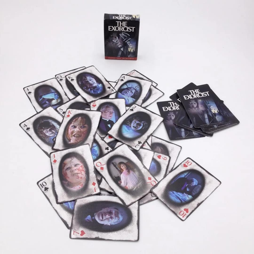 Eileen Dietz - The Exorcist (L'Esorcista) carte da poker autografate