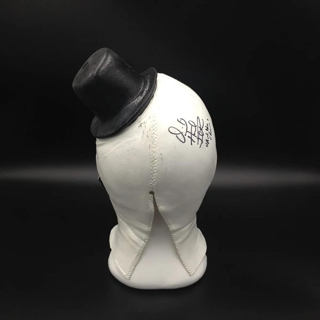 Maschera TERRIFIER autografata da David Howard Thornton nel film "Art The Clown" - immagine 3