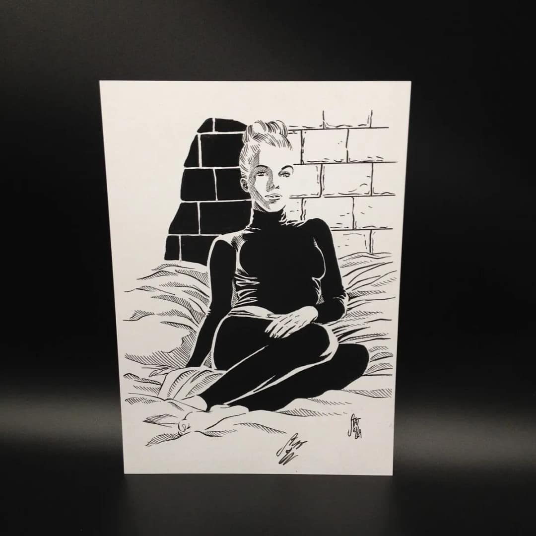 Diabolik autografato da Daniele Statella