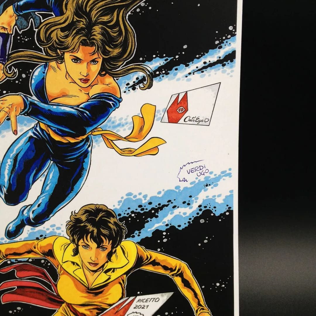 Occhi di gatto autografata da Ugo Verdi - immagine 3