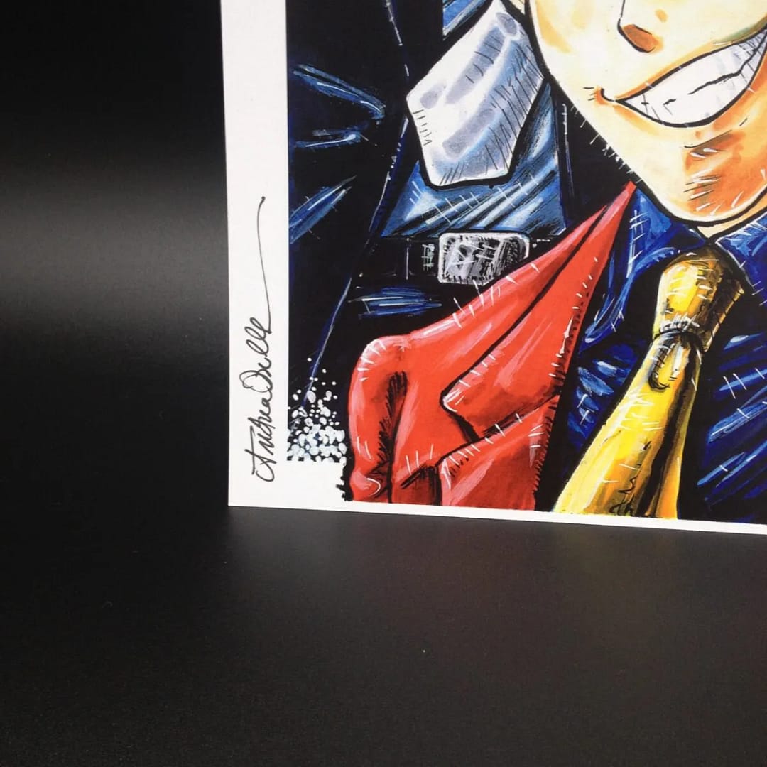 Lupin III autografata da Andrea Osella - immagine 3