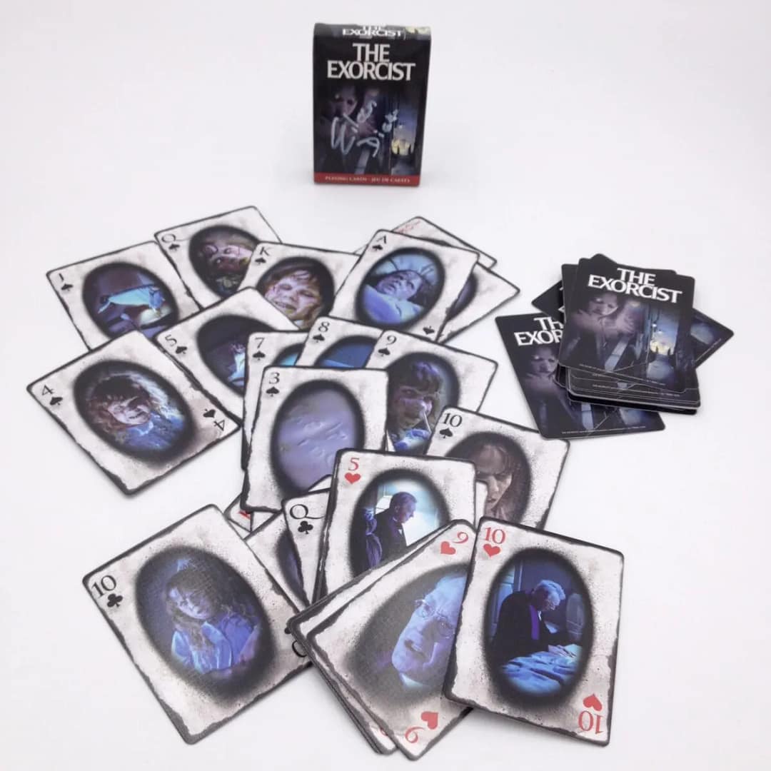 Eileen Dietz - The Exorcist (L'Esorcista) carte da poker autografate