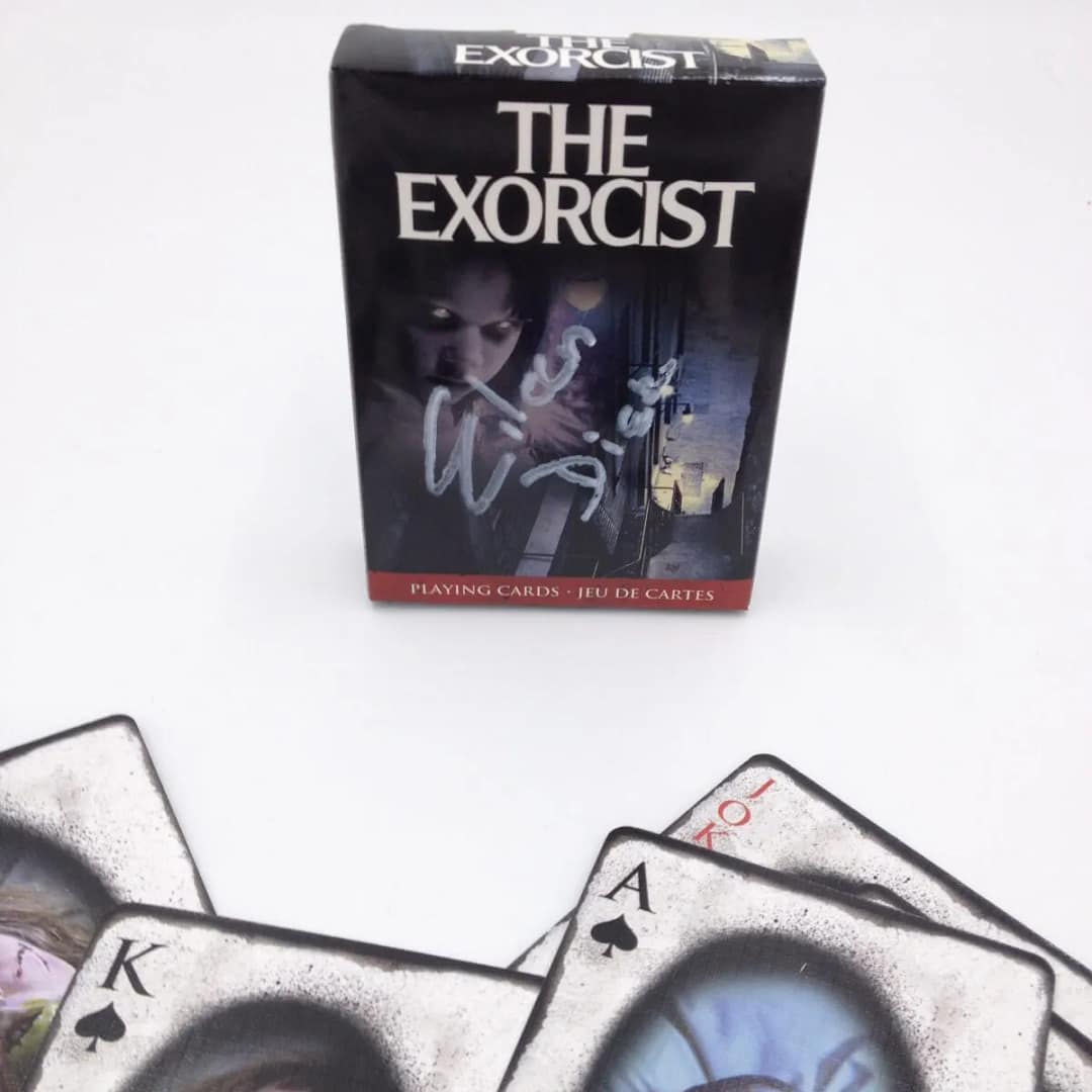 Eileen Dietz - The Exorcist (L'Esorcista) carte da poker autografate - immagine 2