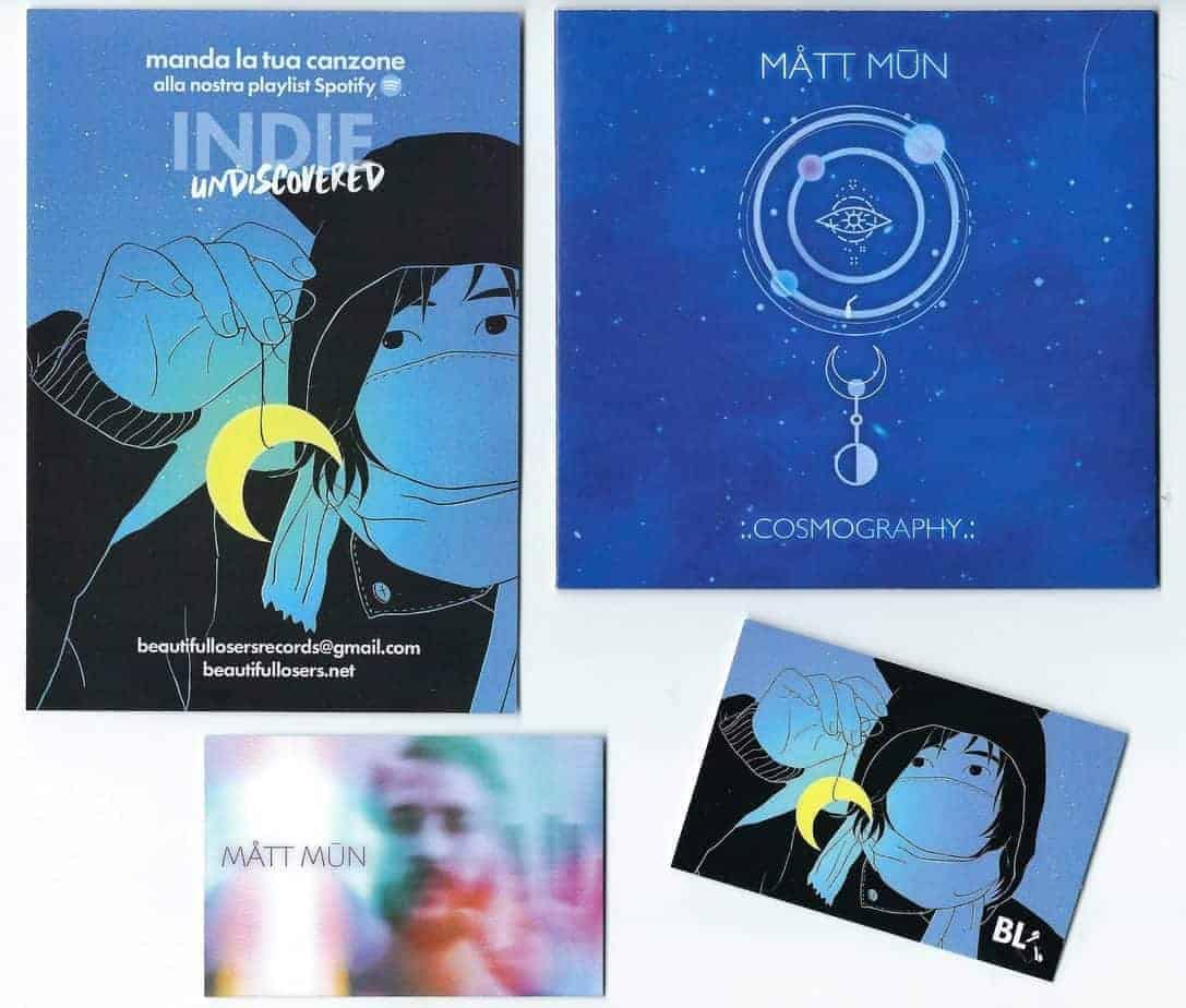 Cosmography – Mått Mūn (cd promo per la stampa) con gadget