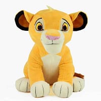 Re Leone Simba (The Lion King) - Walt Disney Peluche 27 cm