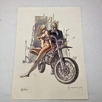 Hermann Huppen stampa edizione limitata a 100pz al Mondo