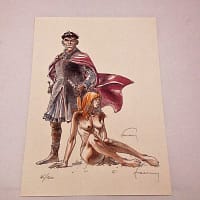 Hermann Huppen stampa edizione limitata a 100pz al Mondo