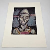 Il vecchio clown di Georges Rouault - Stampa Offset Limited Edition
