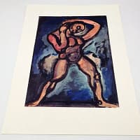 L'acrobata X di Georges Rouault - Stampa Offset Limited Edition