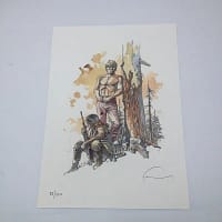 Hermann Huppen stampa edizione limitata a 100pz al Mondo