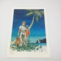 Hermann Huppen stampa edizione limitata a 100pz al Mondo