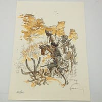 Hermann Huppen stampa edizione limitata a 100pz al Mondo