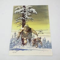 Hermann Huppen stampa edizione limitata a 100pz al Mondo