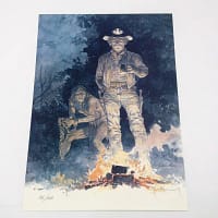 Hermann Huppen stampa edizione limitata a 100pz al Mondo