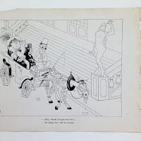 Dubout tavola stampata, Caricatura originale del 1944
