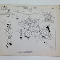 Dubout tavola stampata, Caricatura originale del 1944