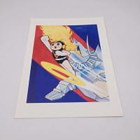 Stampa Tatsunoko hero di Tatsuo Yoshida Collector Box 2001 - 36x26cm