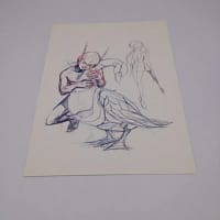 Stampa Tatsunoko hero di Tatsuo Yoshida Collector Box 2001 - 36x26cm