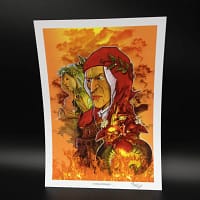 Dante autografato da Andrea Modugno