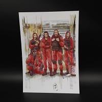 La casa de papel autografata da Rosanna Beretta