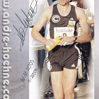 André Höhne (marcia) - hand signed card 10x15cm