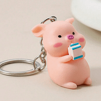 Portachiavi Pink Pig