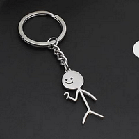 Portachiavi Omino in metallo