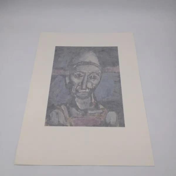 Il vecchio clown di Georges Rouault - Stampa Offset Limited Edition - immagine 3