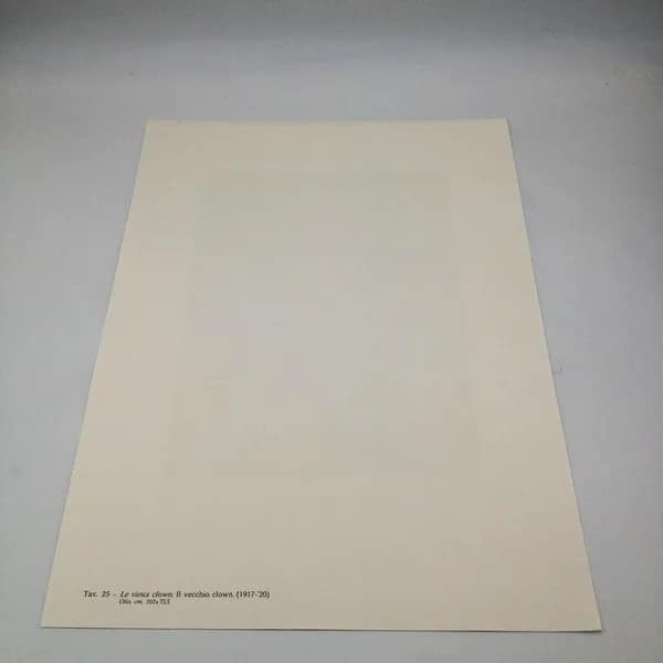 Il vecchio clown di Georges Rouault - Stampa Offset Limited Edition - immagine 4