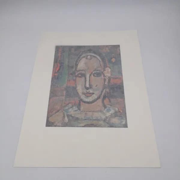 Pierrot di Georges Rouault - Stampa Offset Limited Edition - immagine 3