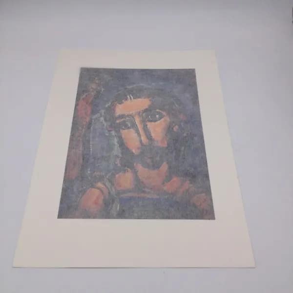 Testa di Cristo (Passione) di Georges Rouault - Stampa Offset Limited Edition - immagine 3