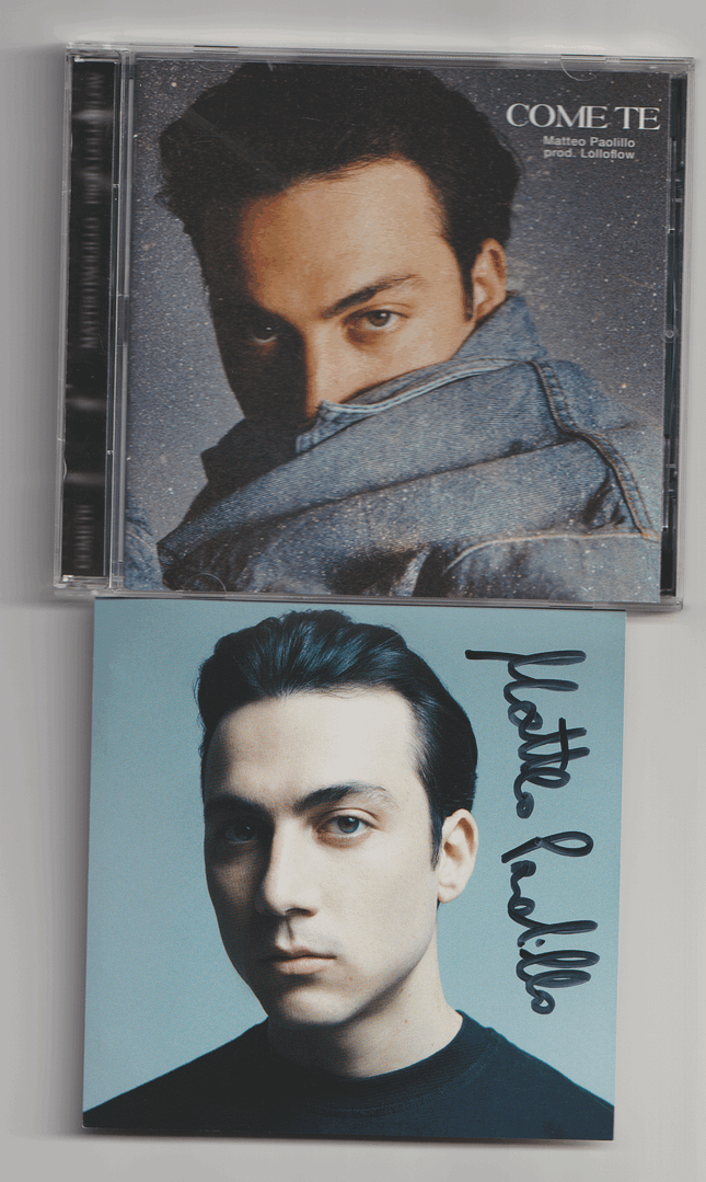 Matteo Paolillo - Come te (hand signed cd autografato)