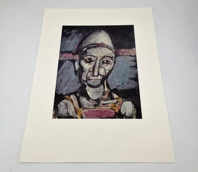 Il vecchio clown di Georges Rouault - Stampa Offset Limited Edition