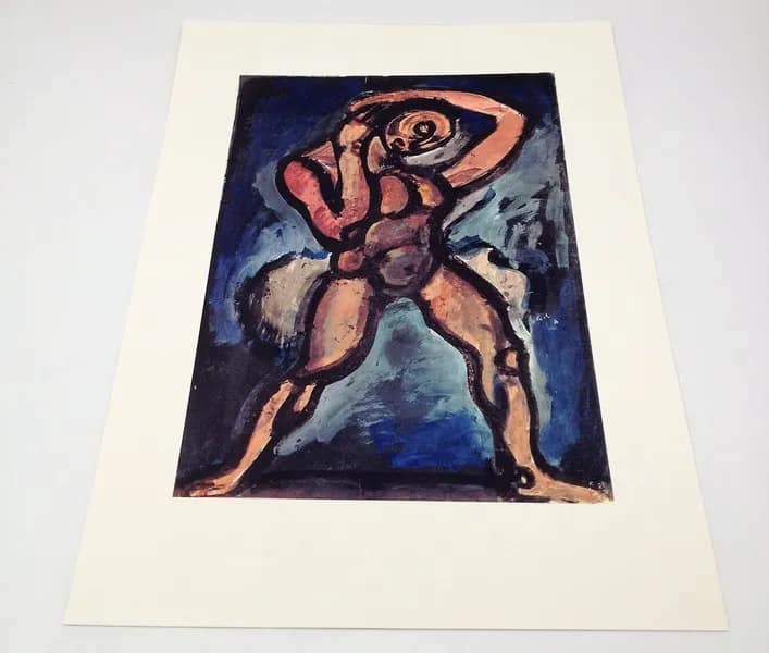 L'acrobata X di Georges Rouault - Stampa Offset Limited Edition