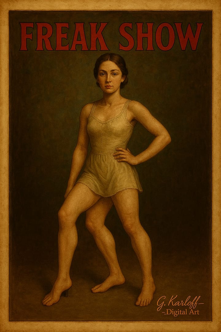 FREAK SHOW, DONNA CON TRE GAMBE