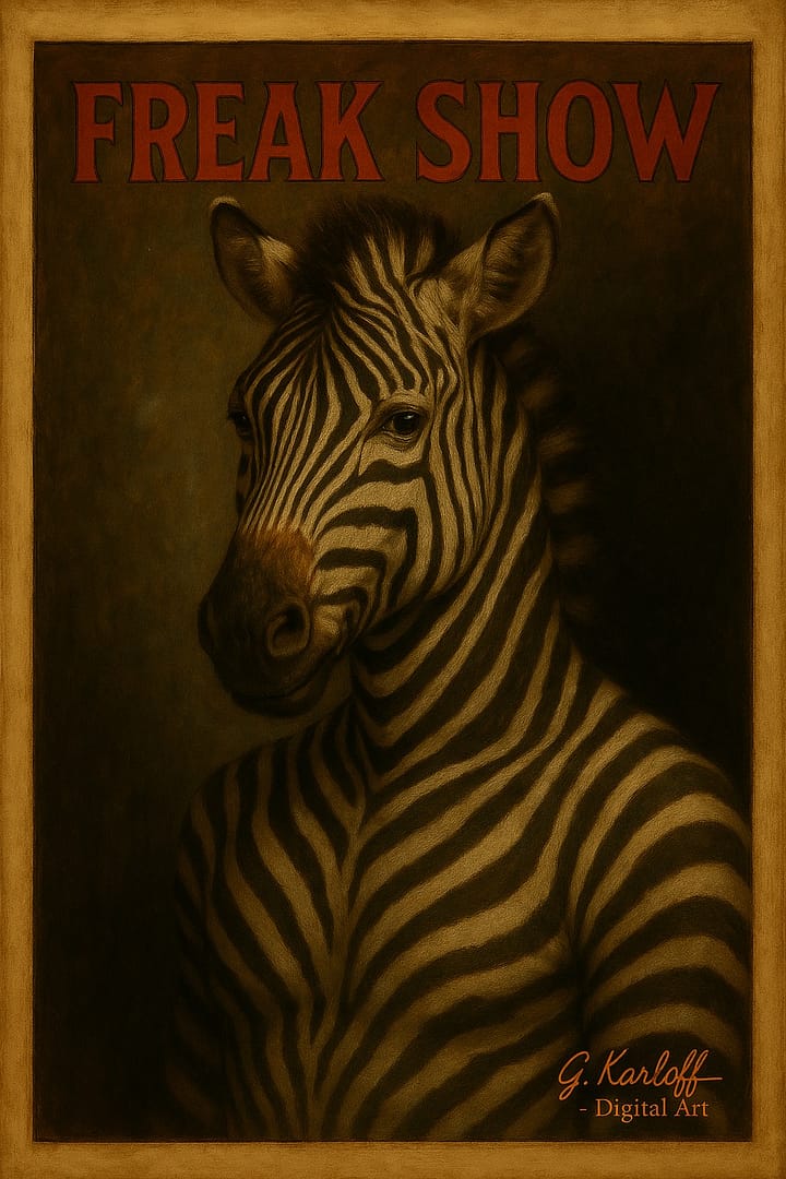 FREAK SHOW, UOMO ZEBRA