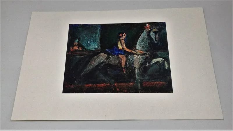 La piccola cavallerizza di Georges Rouault - Stampa Offset Limited Edition