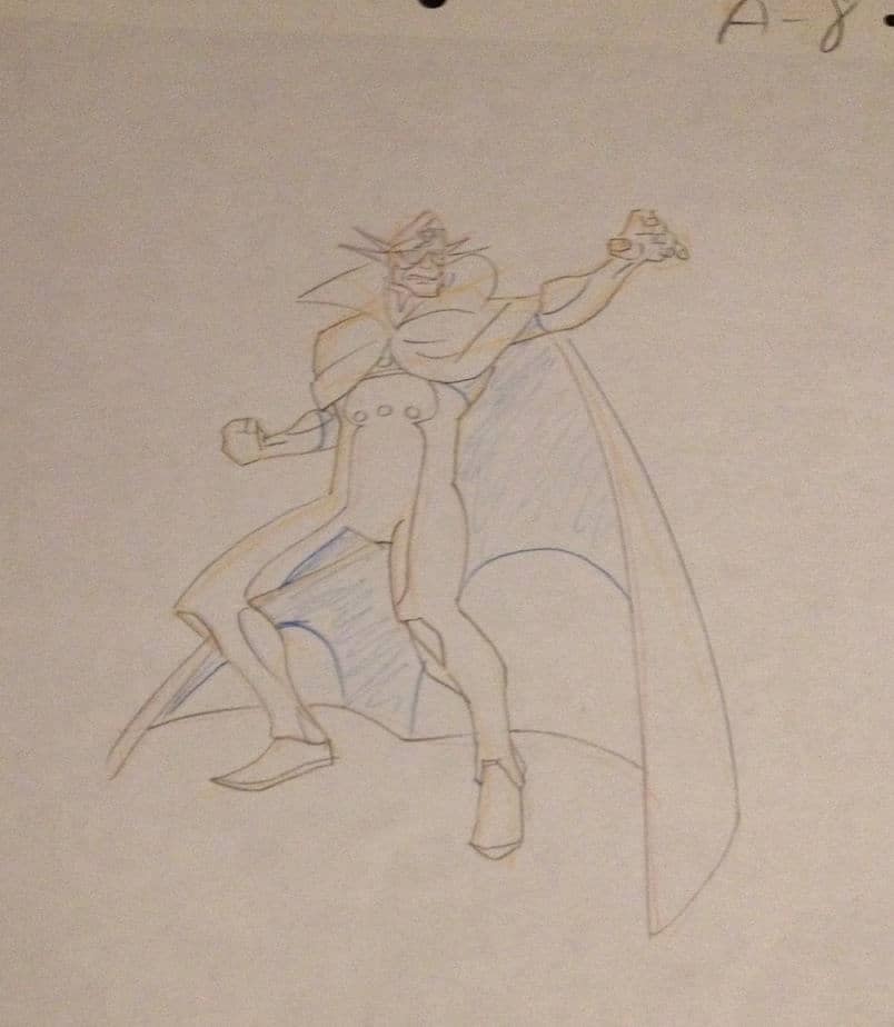 "Burai" Kyashan il ragazzo androide tavole originali (douga) - immagine 2