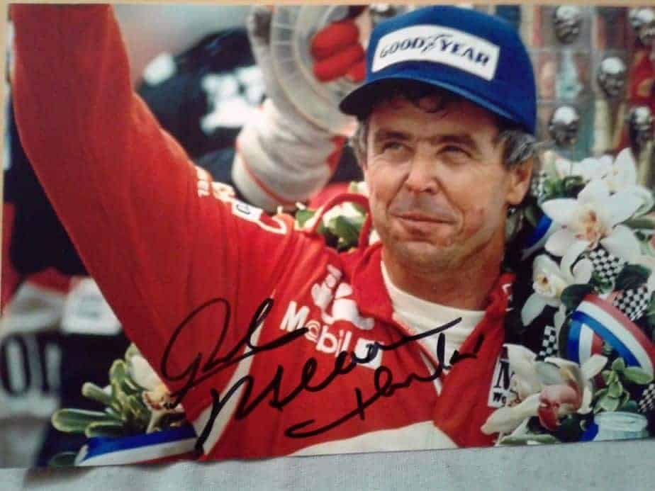 Rick Mears - hand signed photo foto autografata